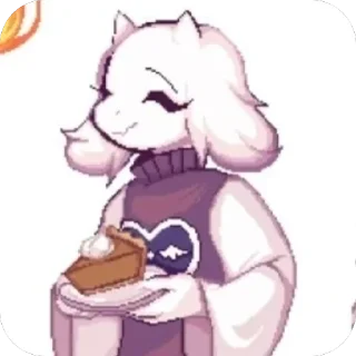 Sticker from 🔥Toriel Dreemurr🔥 @UndertaleDeltaruneStickersArts