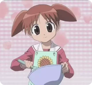 ☺️ emoji Azumanga Daioh Telegram sticker 11 of 53