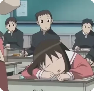 Sticker from Azumanga Daioh