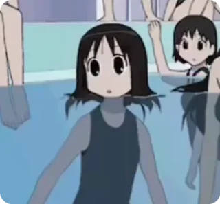 😄 emoji Azumanga Daioh Telegram sticker 9 of 53