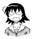 😡 emoji Azumanga Daioh Telegram sticker 19 of 27