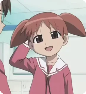 😅 emoji Azumanga Daioh Telegram sticker 16 of 53