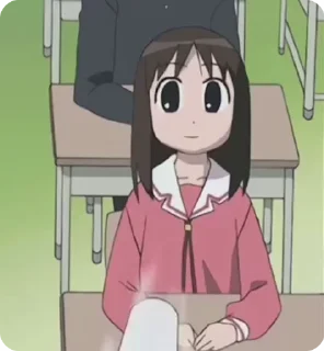 😵 emoji Azumanga Daioh Telegram sticker 6 of 53