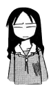 😑 emoji Azumanga Daioh Telegram sticker 9 of 27