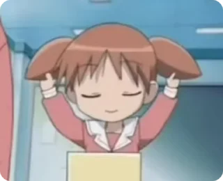 😍 emoji Azumanga Daioh Telegram sticker 17 of 53