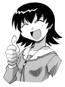 😁 emoji Azumanga Daioh Telegram sticker 22 of 27