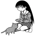 🐱 emoji Azumanga Daioh Telegram sticker 11 of 27
