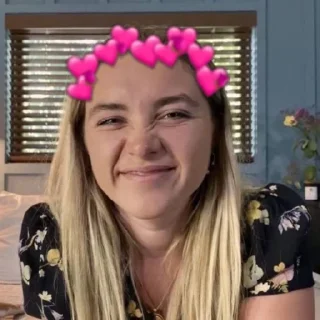 🥰 emoji флоренс пью за твое здоровье @depreclipse Telegram sticker 21 of 29