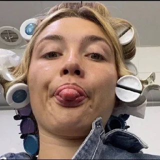 😛 emoji флоренс пью за твое здоровье @depreclipse Telegram sticker 24 of 29