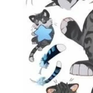 Sticker from Коты-воители Воробей