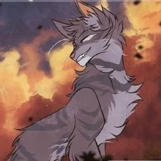 Sticker from Коты-воители (ﾉ´∀｀*)