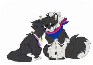 Sticker from Коты воители