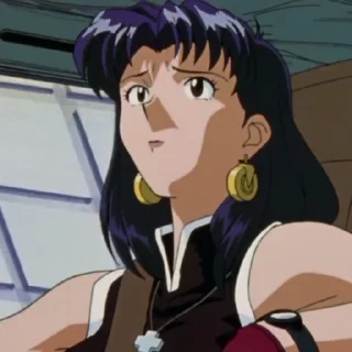 🏳‍🌈 emoji Misato-@Evangelion_myworld Telegram sticker 12 of 50