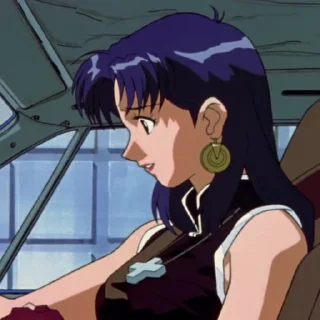 🏳‍🌈 emoji Misato-@Evangelion_myworld Telegram sticker 11 of 50