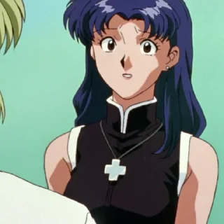 🏳‍🌈 emoji Misato-@Evangelion_myworld Telegram sticker 23 of 50