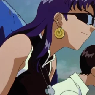 🏳‍🌈 emoji Misato-@Evangelion_myworld Telegram sticker 4 of 50
