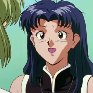 🏳‍🌈 emoji Misato-@Evangelion_myworld Telegram sticker 21 of 50