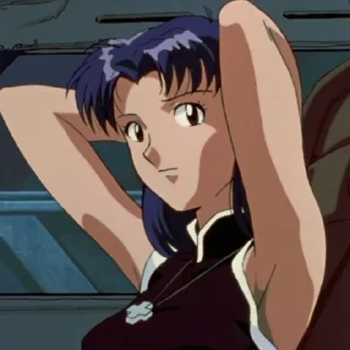 🏳‍🌈 emoji Misato-@Evangelion_myworld Telegram sticker 15 of 50