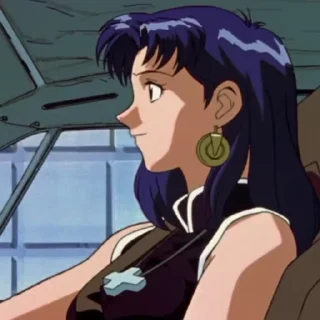 🏳‍🌈 emoji Misato-@Evangelion_myworld Telegram sticker 7 of 50