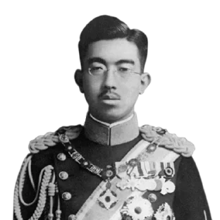 Sticker from Japanese empire
