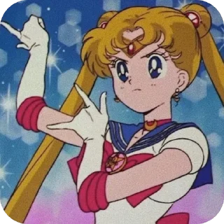 Sticker from .•Sailor Moon 🌙.• От @PomounayaBlad