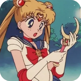 Sticker from .•Sailor Moon 🌙.• От @PomounayaBlad