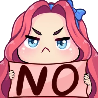 🙅‍♀️ emoji Mapu [@feelingofcmfrt] Telegram sticker 22 of 109