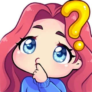 ❓ emoji Mapu [@feelingofcmfrt] Telegram sticker 12 of 109