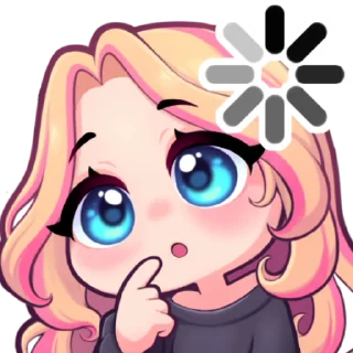 ❔ emoji MAPU TWITCH [@feelingofcmfrt] Telegram sticker 11 of 62