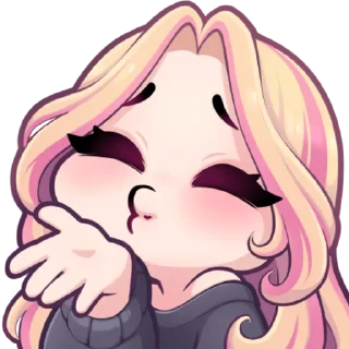 😘 emoji Mapu Twitch [@feelingofcmfrt] Telegram sticker 22 of 87