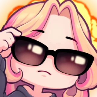 😎 emoji MAPU TWITCH [@feelingofcmfrt] Telegram sticker 9 of 62