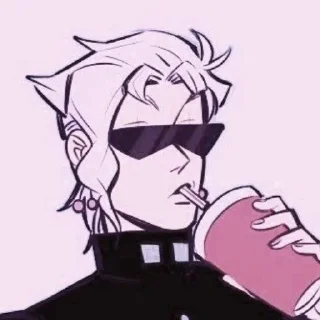 😎 emoji Нориаки Какёин Telegram sticker 20 of 50