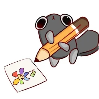 Sticker from 𝑷𝒆𝒃𝒃𝒍𝒆 𝑫𝒂𝒏𝒄𝒊𝒇𝒆𝒓 𝑱𝒓.🪨 | 𝑩𝒚 @Moonlumi1