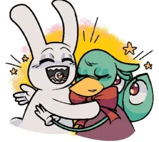 🤗 emoji Эйвган канон Telegram sticker 21 of 41
