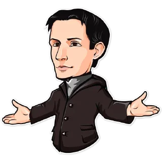 Sticker from Pavel Durov