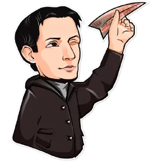 Sticker from Pavel Durov