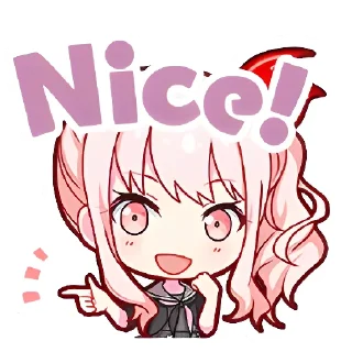 🍟 emoji Mizuki Akiyama @sashussekai Telegram sticker 10 of 119