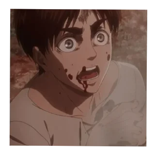 😭 emoji Эрен Трахер Telegram sticker 19 of 120