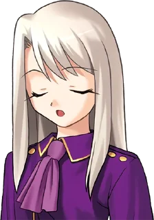 Sticker from Fate/stay night — Illyasviel von Einzbern
