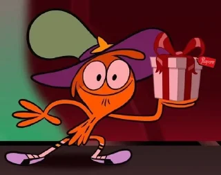 Sticker from wander over yonder