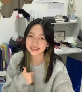 👍 emoji hey sisters @lovely_skz Telegram sticker 19 of 38