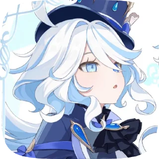 🌟 emoji [💧] furina ~ @Stik_Sylvie Telegram sticker 7 of 100