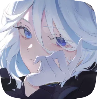 🌟 emoji [💧] furina ~ @Stik_Sylvie Telegram sticker 8 of 100