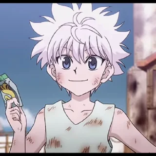 Sticker from Killua