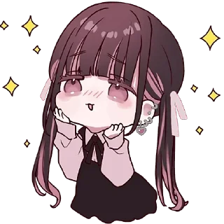 Sticker from かわいい女の子。♡
