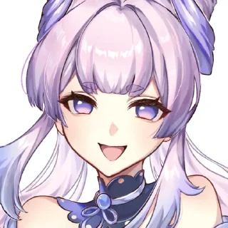 Sticker from Kokomi by @kiyunya