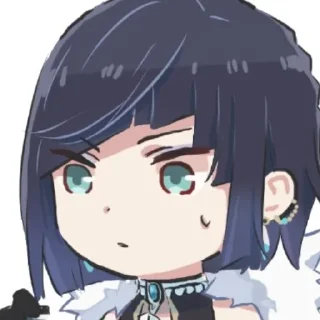 😥 emoji Yelan by @kiyunya Telegram sticker 8 of 46
