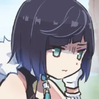 😒 emoji Yelan by @kiyunya Telegram sticker 20 of 46