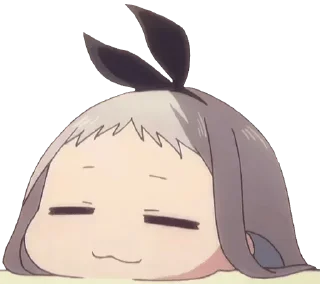 😴 emoji Hideri Kanzaki SMALL pack — @stckrRobot Telegram sticker 17 of 40
