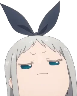 😒 emoji Hideri Kanzaki SMALL pack — @stckrRobot Telegram sticker 4 of 40